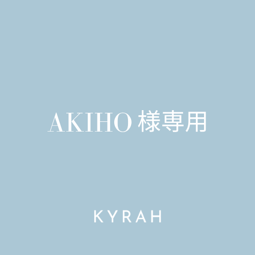 【AKIHO様専用ページ(オプション)】