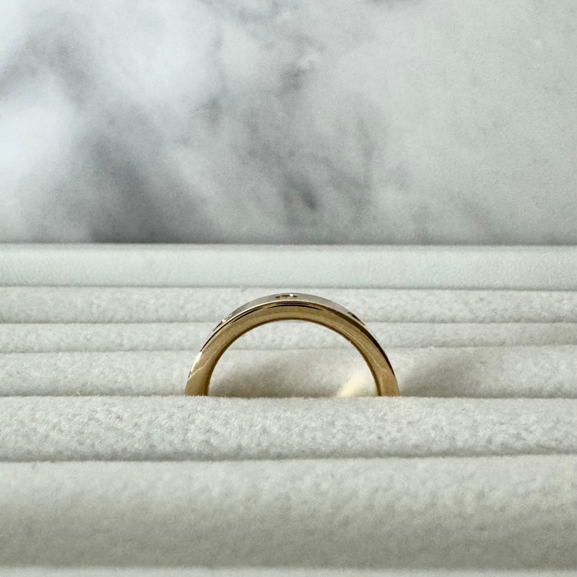 Amplify Large Embedded Diamond Ring | ラボグロウンダイヤモンド リング