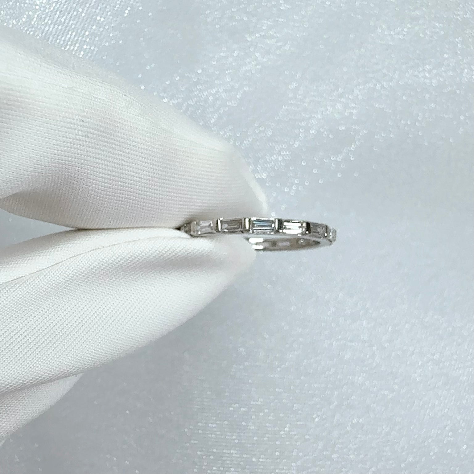 Baguette E/W Eternity Ring | ラボグロウンダイヤモンド 結婚指輪