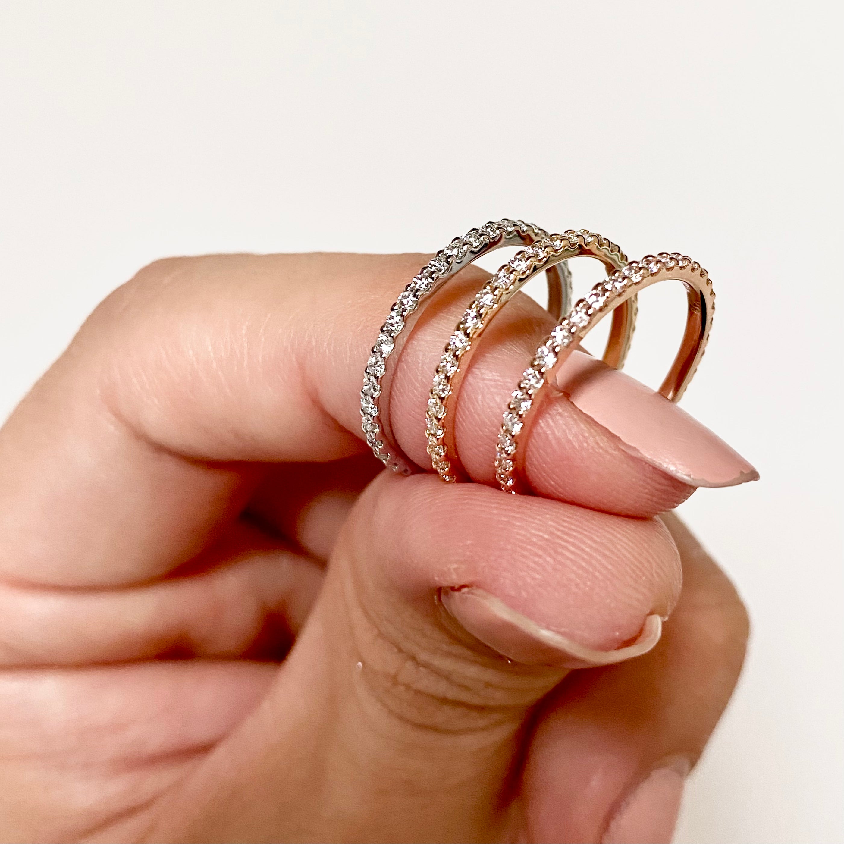 The Milli Eternity Pinky Ring Pt950 | ラボグロウンダイヤモンド ピンキーリング