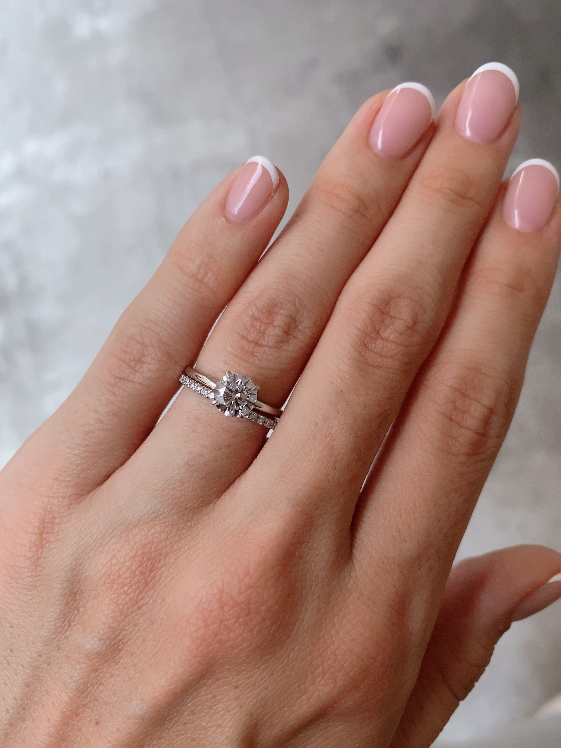 The Milli Round Solitaire Ring Pt950 | ラボグロウンダイヤモンド 婚約指輪