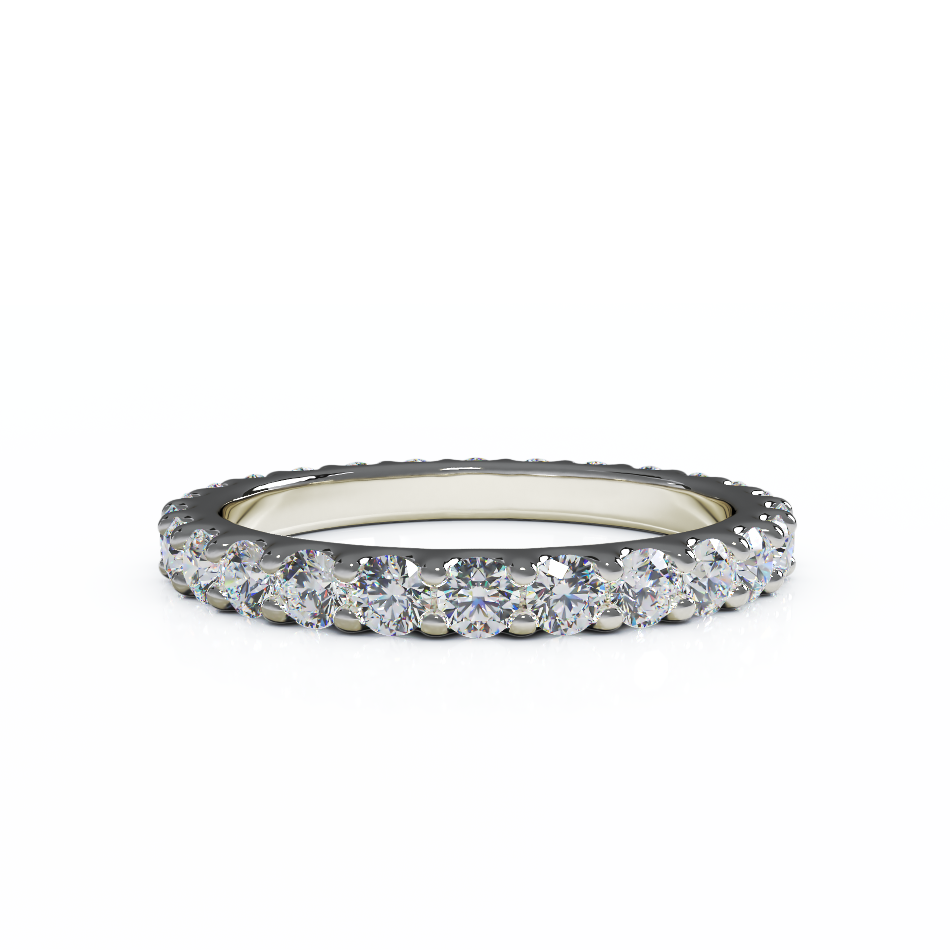 Large diamond 2025 eternity band