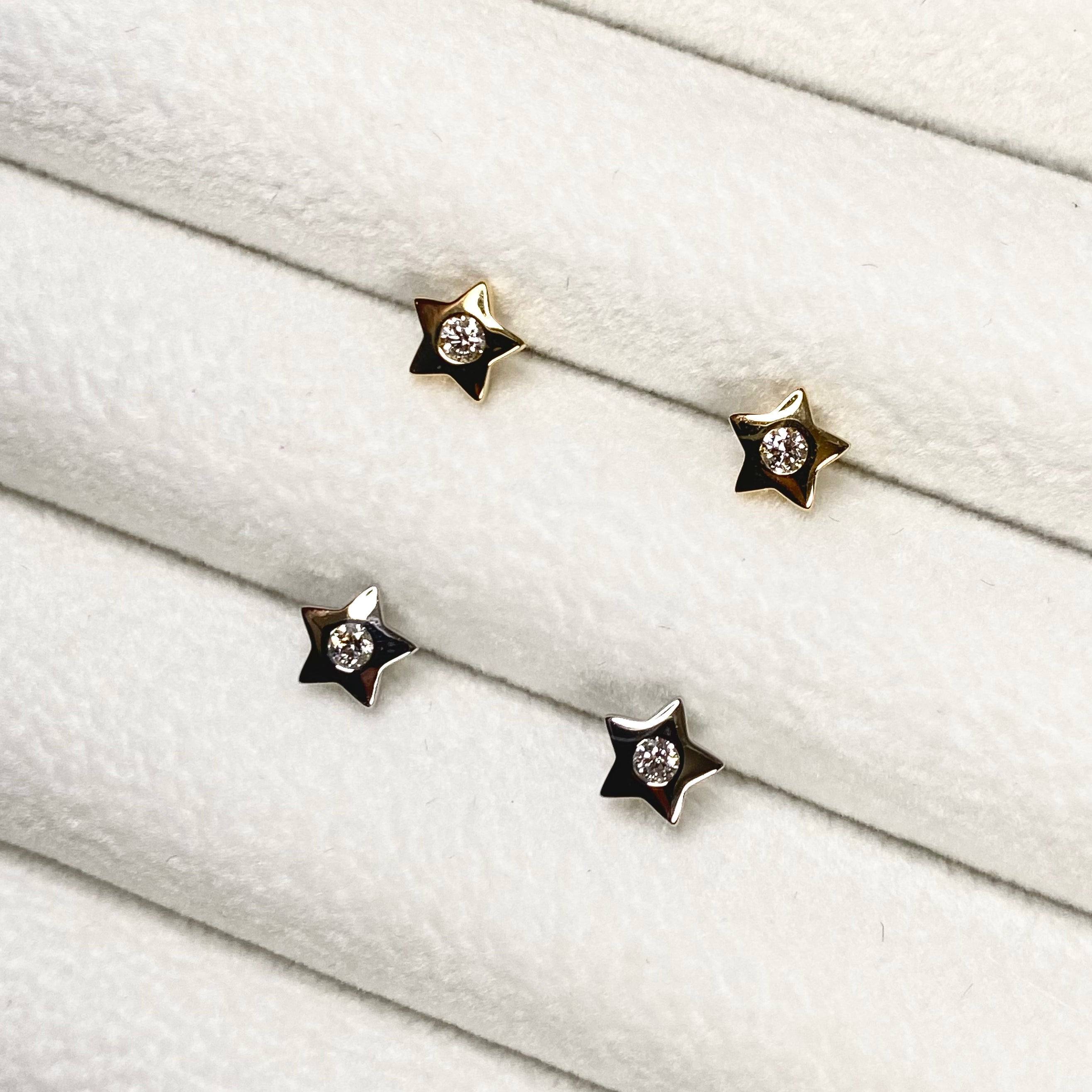 Star Earrings(スターピアス)| ラボグロウンダイヤモンド ピアス