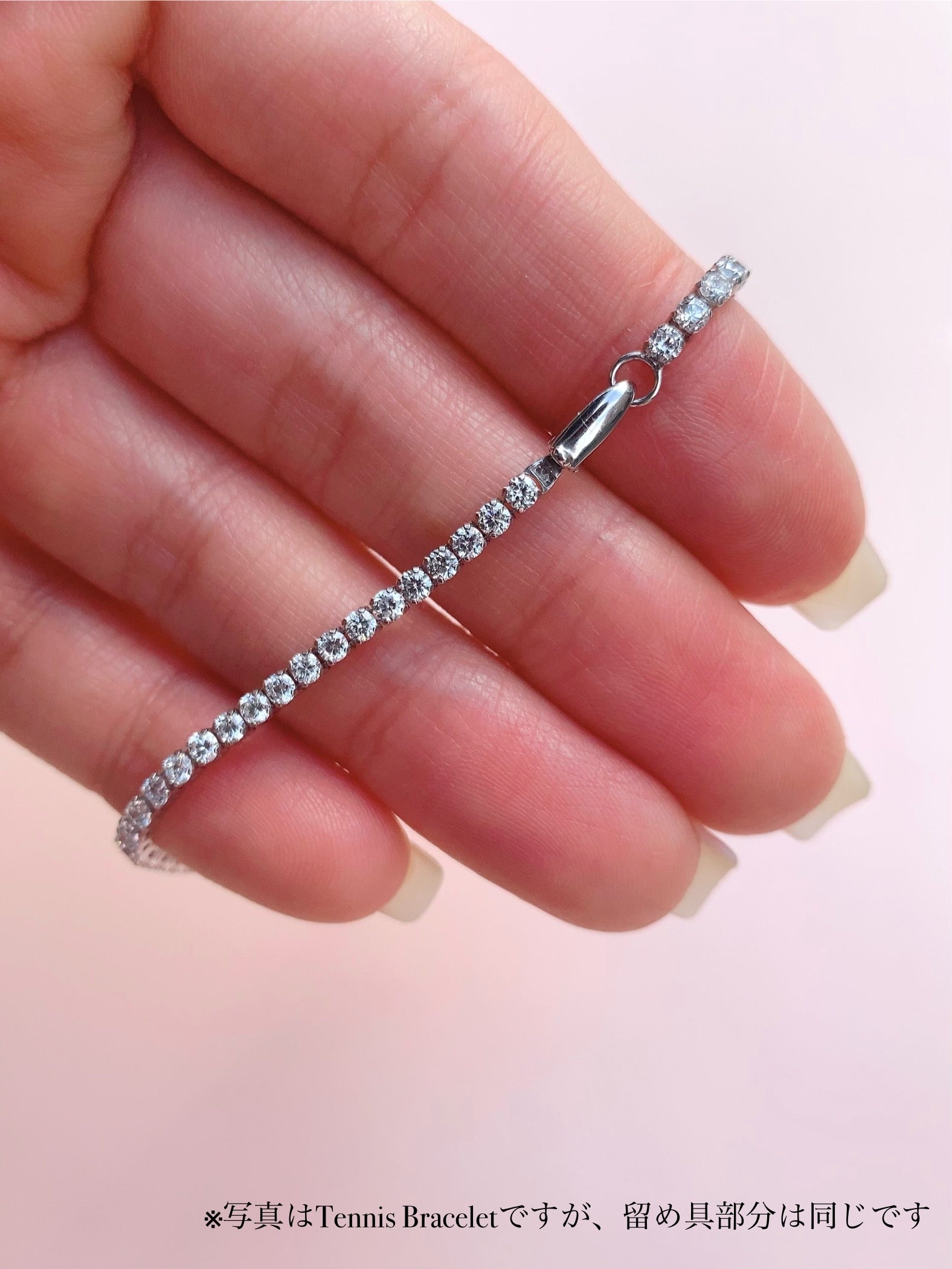 Mini Tennis Bracelet (~2ct) | ラボグロウンダイヤモンド テニスブレスレット
