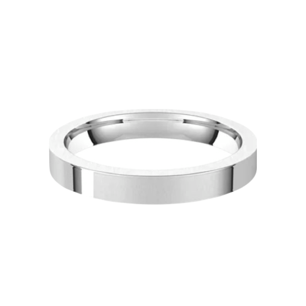 Wide platinum band sale