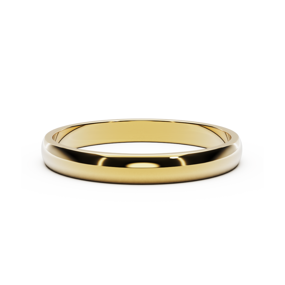 The Milli Wide Wedding Band 18K | 結婚指輪