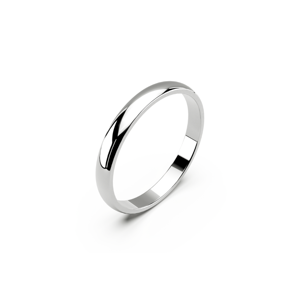 The Milli Wide Wedding Band Pt950 | Wedding Ring