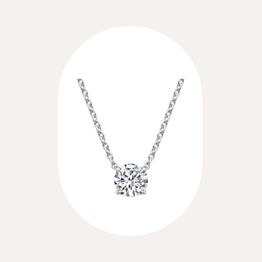 1カラット | Solitaire Necklace | ラボグロウンダイヤモンド ネックレス 1カラット | Solitaire Necklace | ラボグロウンダイヤモンド ネックレス