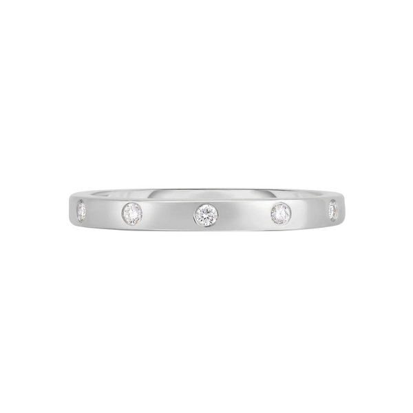 【新品・未使用】 ラボグロウンダイヤモンドリング 0.28ct6号ピンキーリング Amplify Embedded Diamond Pinky Ring | ラボグロウンダイヤモンド