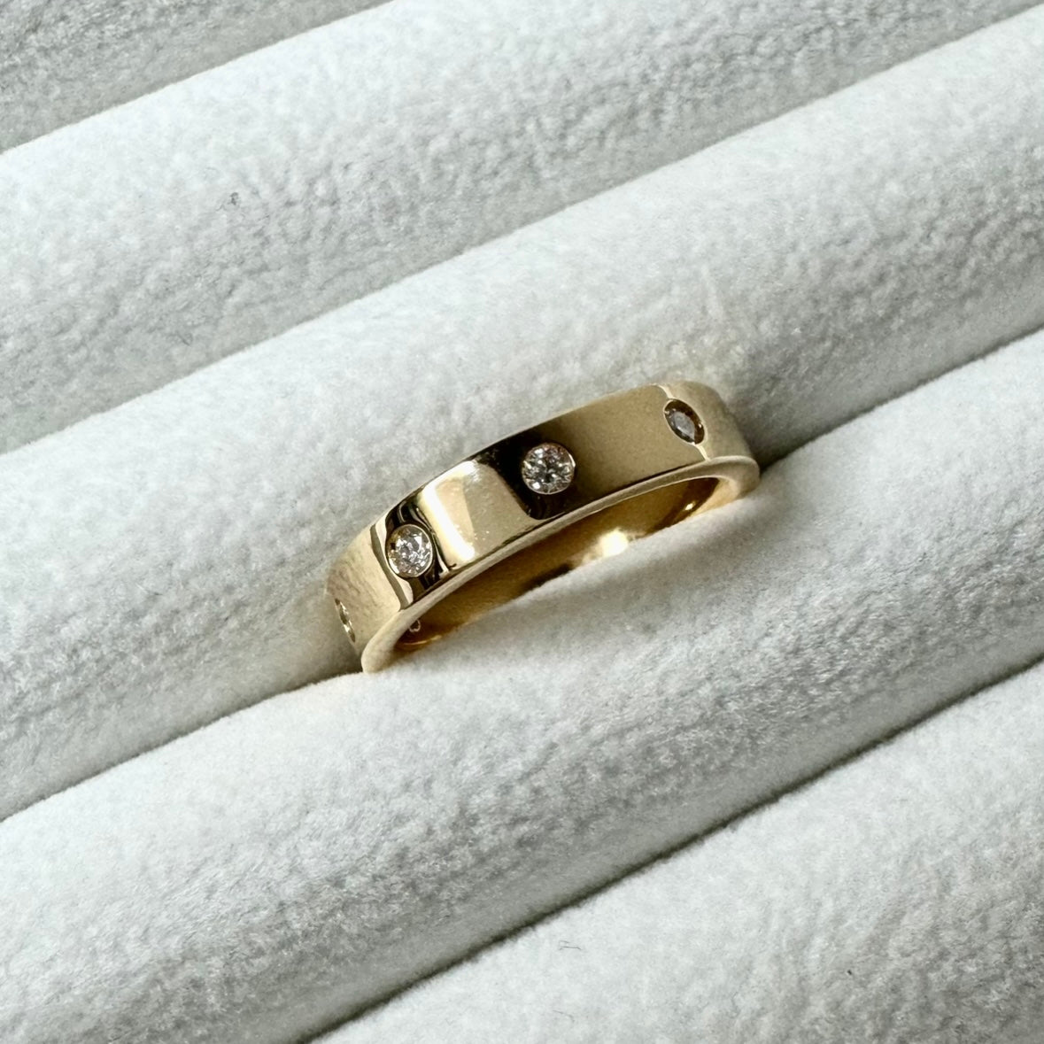 Amplify Embedded Diamond Ring | Lab Grown Diamond Ring