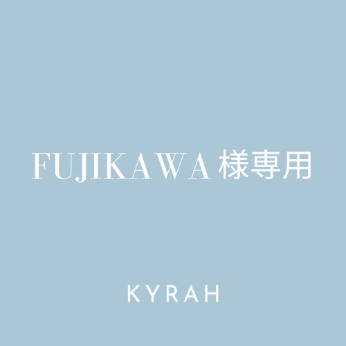 【FUJIKAWA様専用ページ】