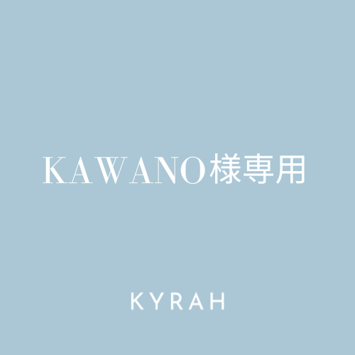 【KAWANO様専用ページ】