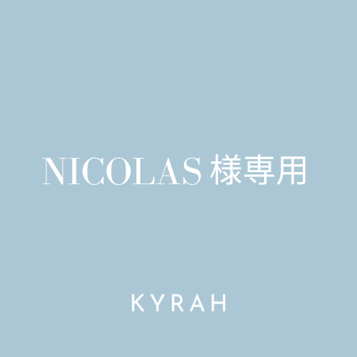 【MR. NICOLAS - Payment Page①】