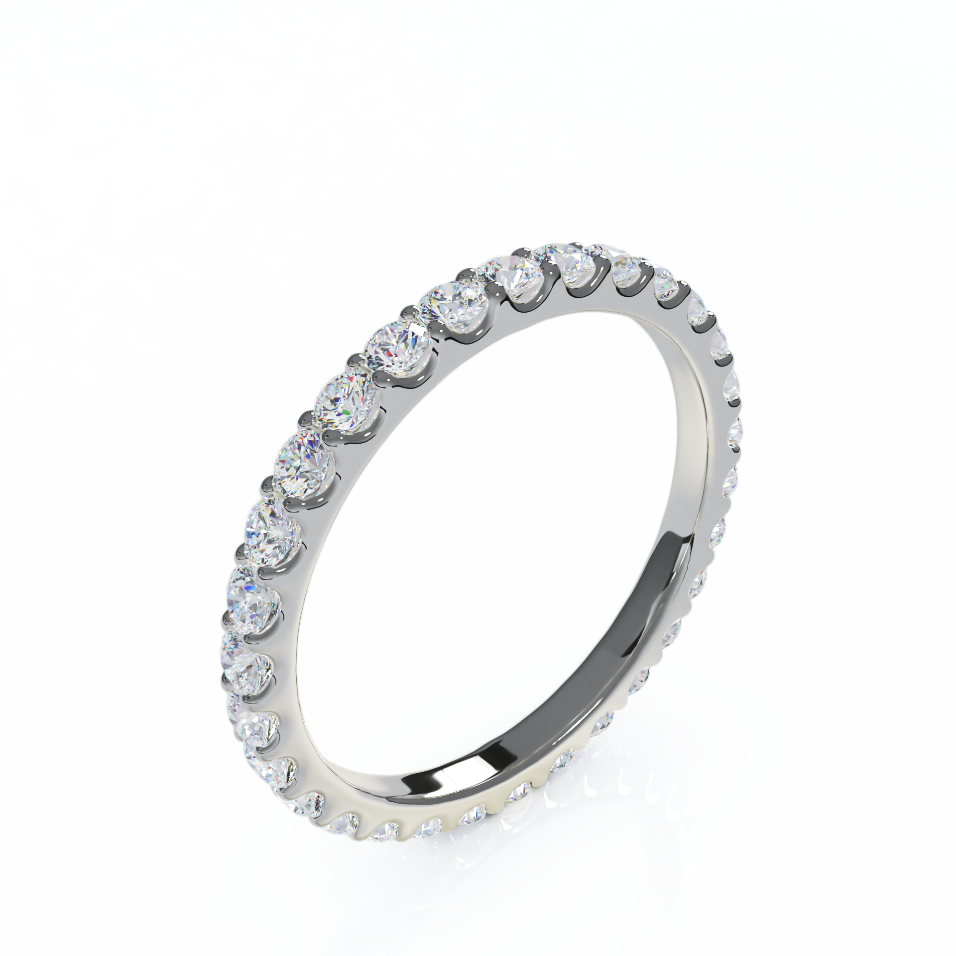 Amplify Eternity Ring Pt950 | Lab Grown Diamond Eternity Ring