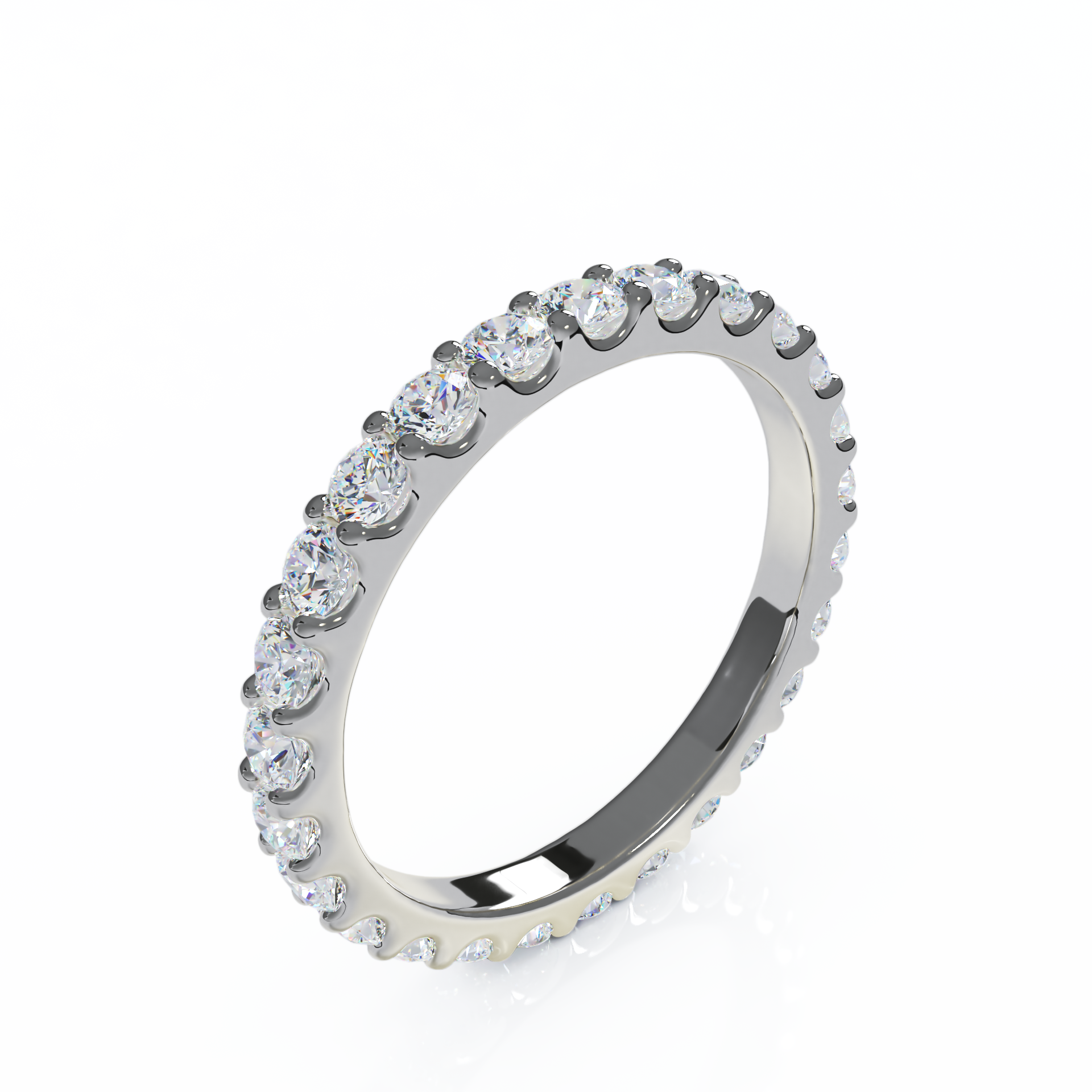 Amplify Large Eternity Ring Pt950 | ラボグロウンダイヤモンド エタニティリング