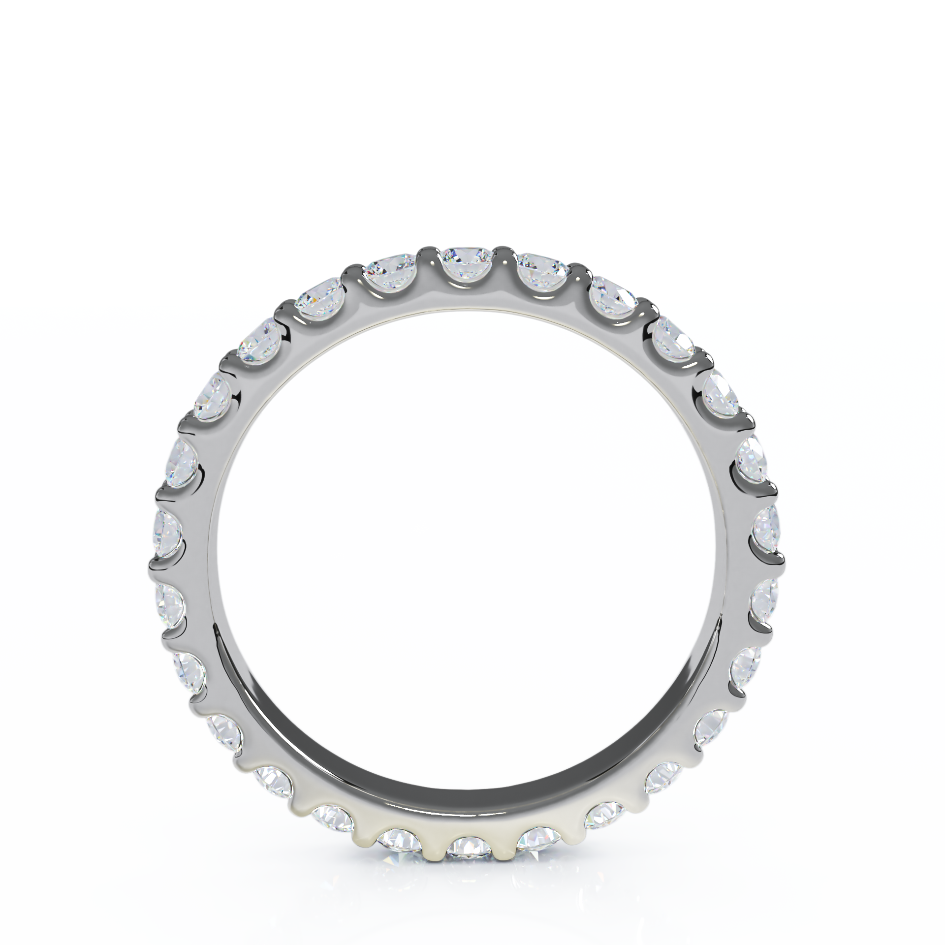 Amplify Large Eternity Ring Pt950 | Lab Grown Diamond Eternity Ring