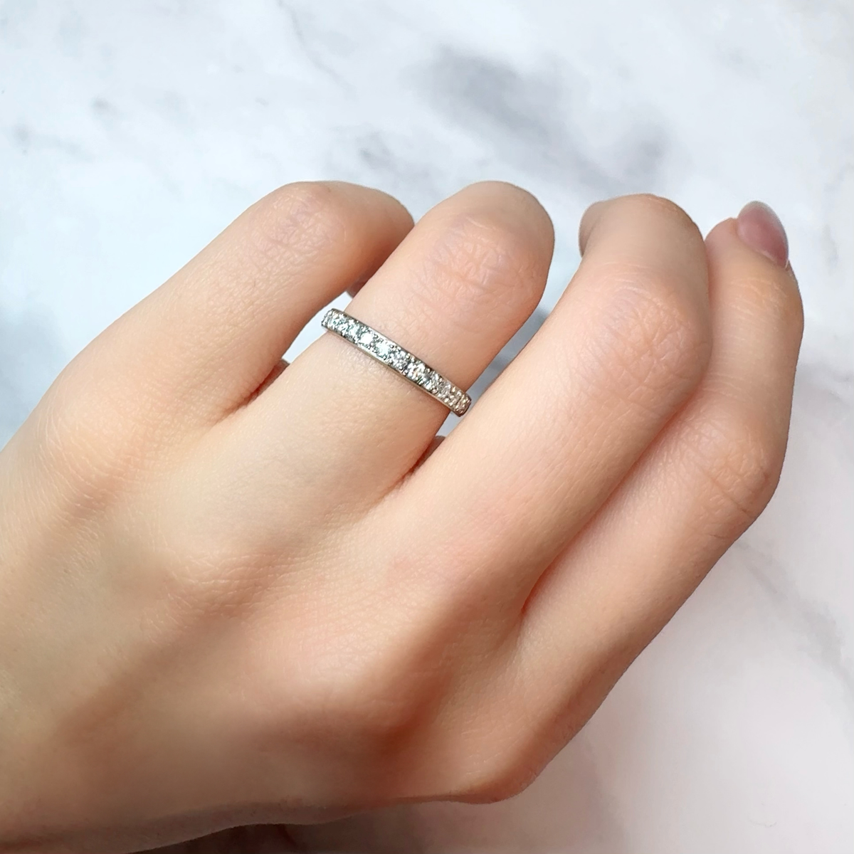 Serena Eternity Ring (Half) | ラボグロウンダイヤモンド エタニティ Serena Eternity Ring (Half) | ラボグロウンダイヤモンド エタニティ