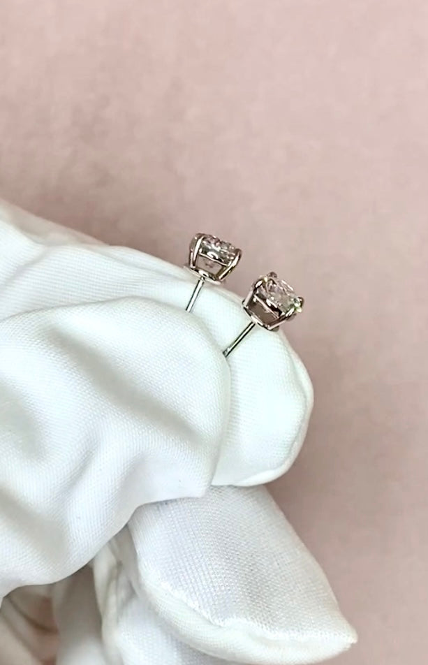 Solitaire Earrings | ラボグロウンダイヤモンド ピアス