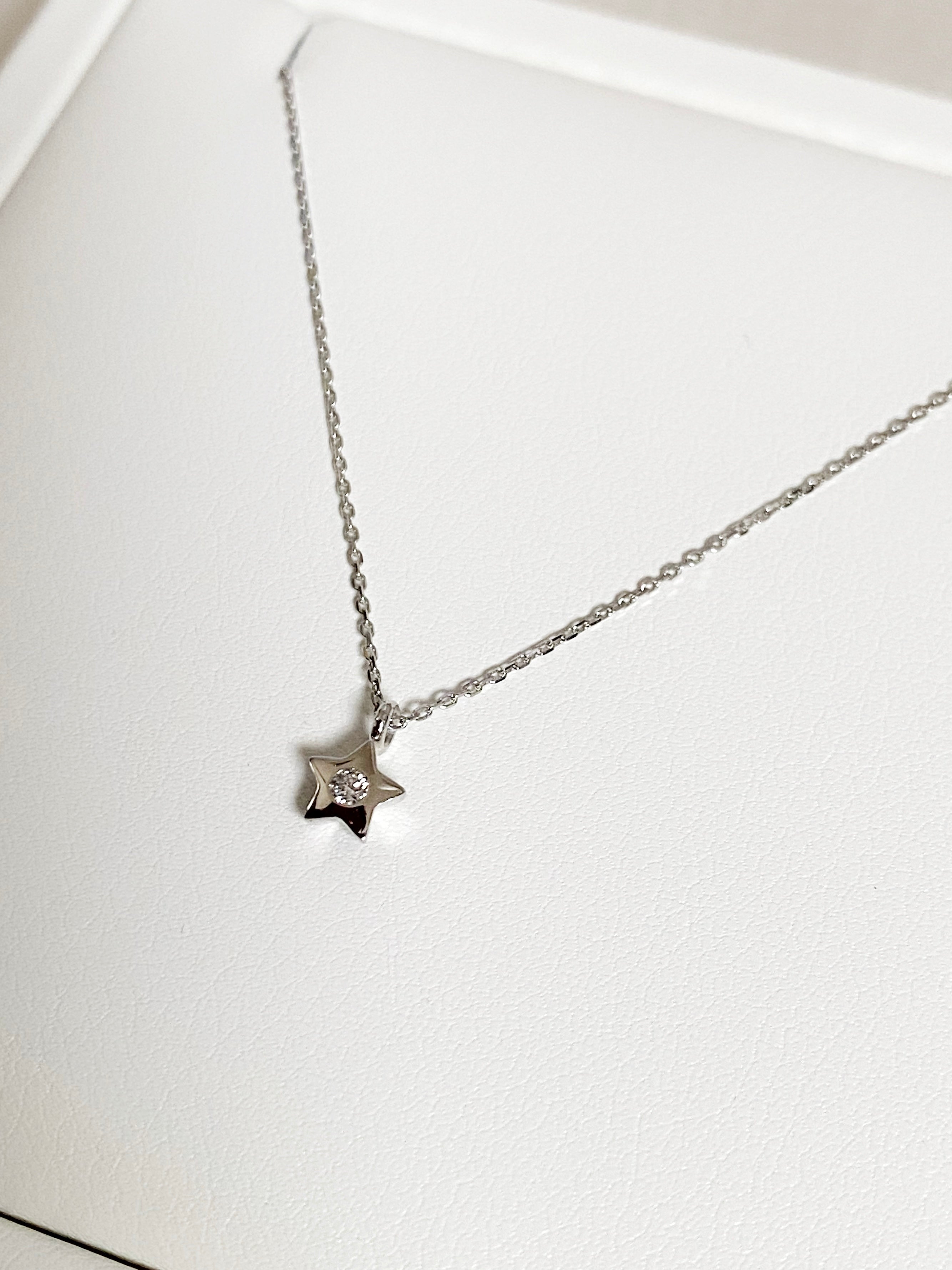 Star Necklace | Lab Grown Diamond Necklace