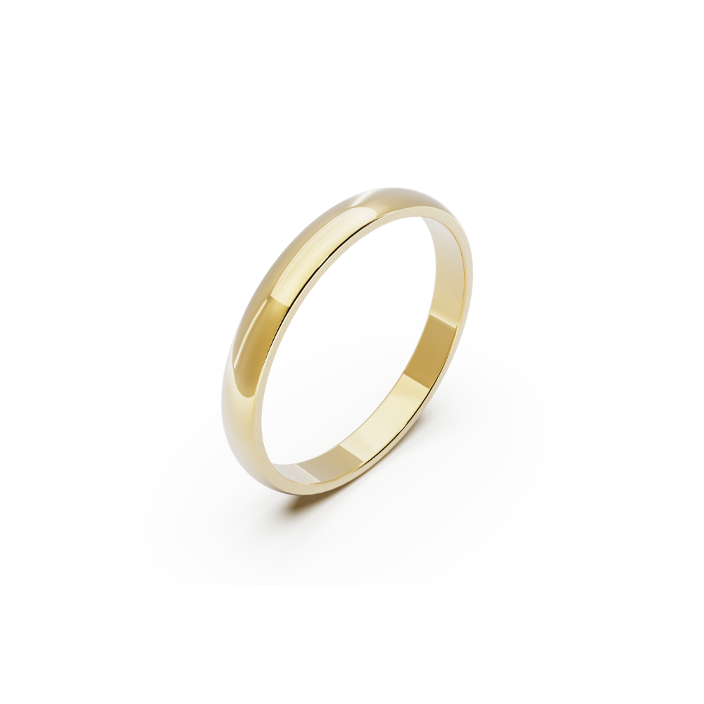 The Milli Wide Wedding Band 18K | 結婚指輪