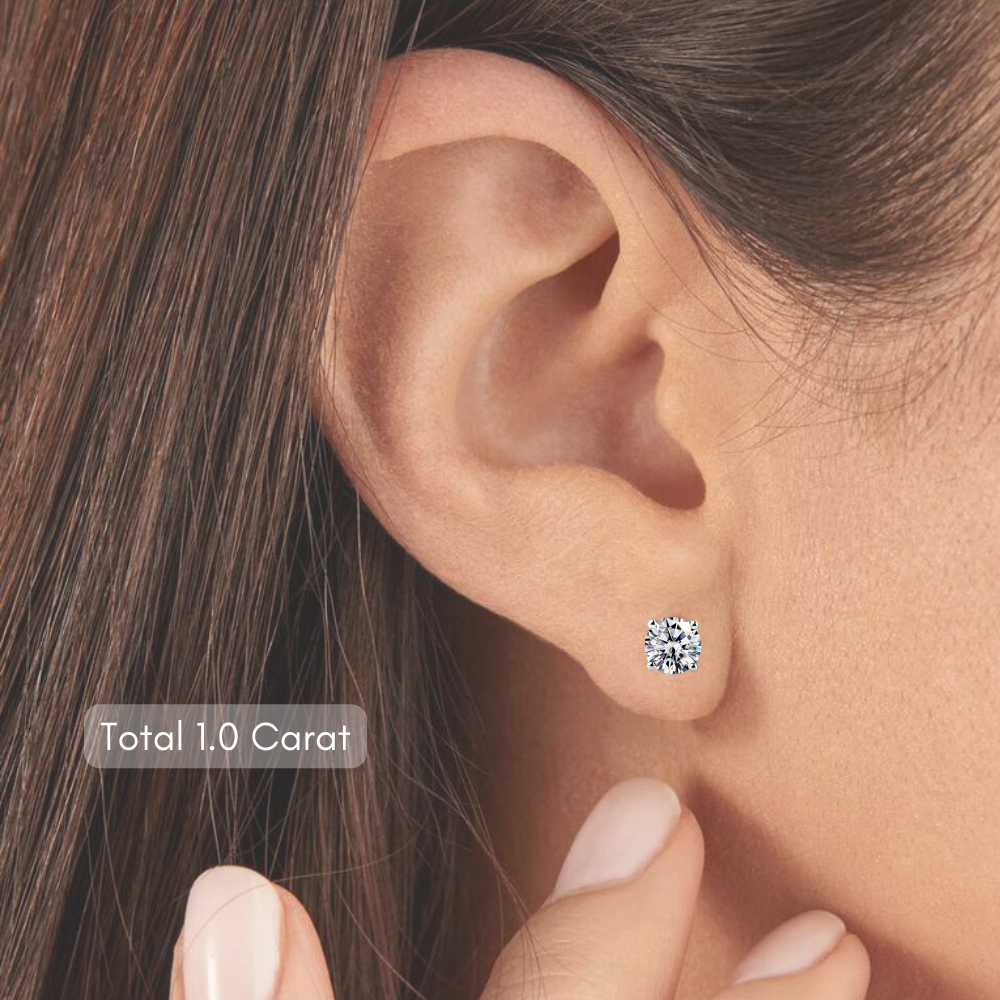 Solitaire Earrings | ラボグロウンダイヤモンド ピアス