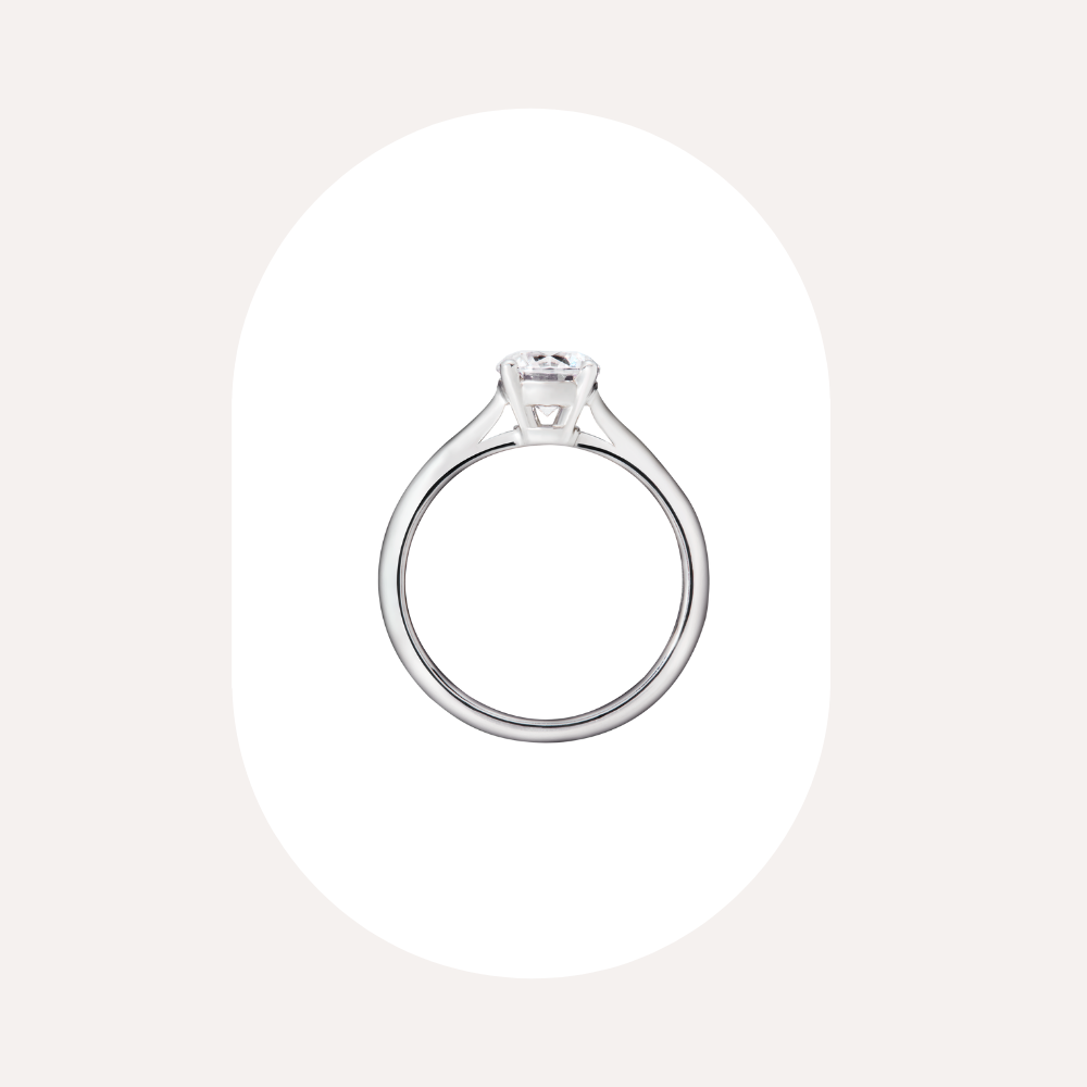 1 carat | N°5 (Double Side Stone Ring) | Lab Grown Diamond Engagement Ring