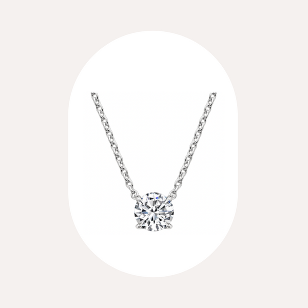 1カラット | Solitaire Necklace | ラボグロウンダイヤモンド ネックレス